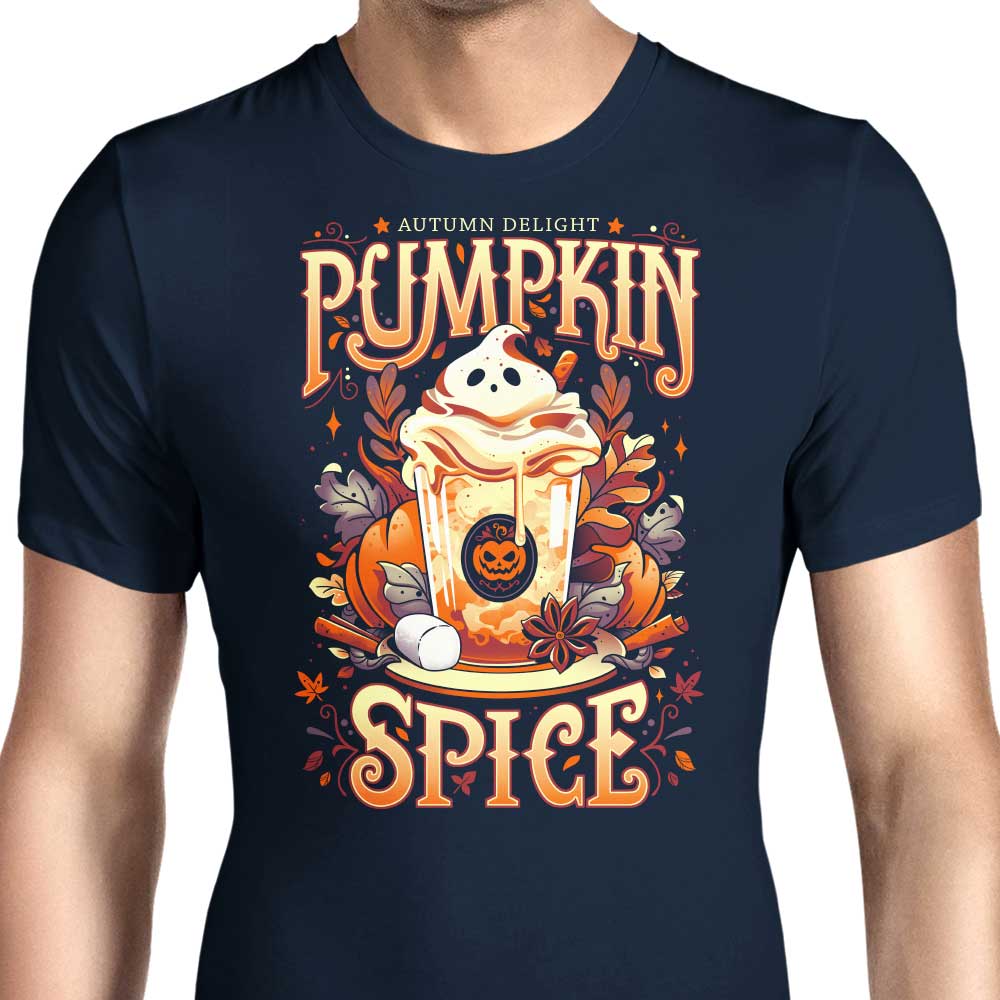 Eerie Ghostly Pumpkin Spice Collection - Stylish Men's Apparel