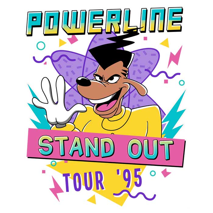 Eye-Catching '95 Tour 3/4 Sleeve Raglan T-Shirt