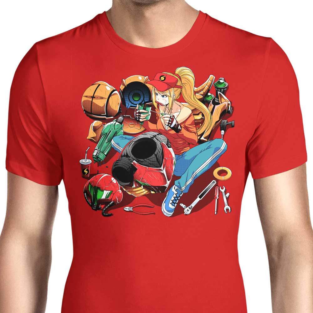 Men's Samus Repairing Apparel Collection by Coinbox Tees