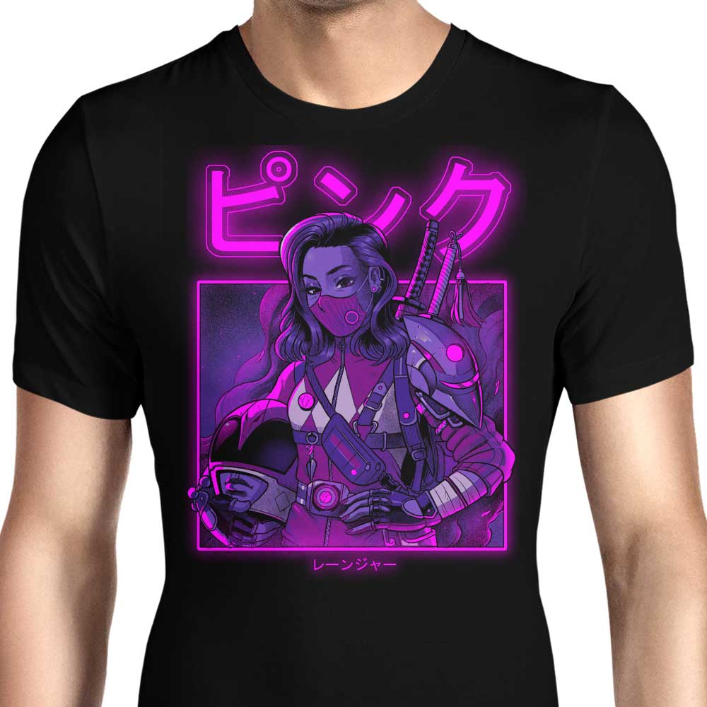 Stylish Pink Neon Men's Clothing Apparel