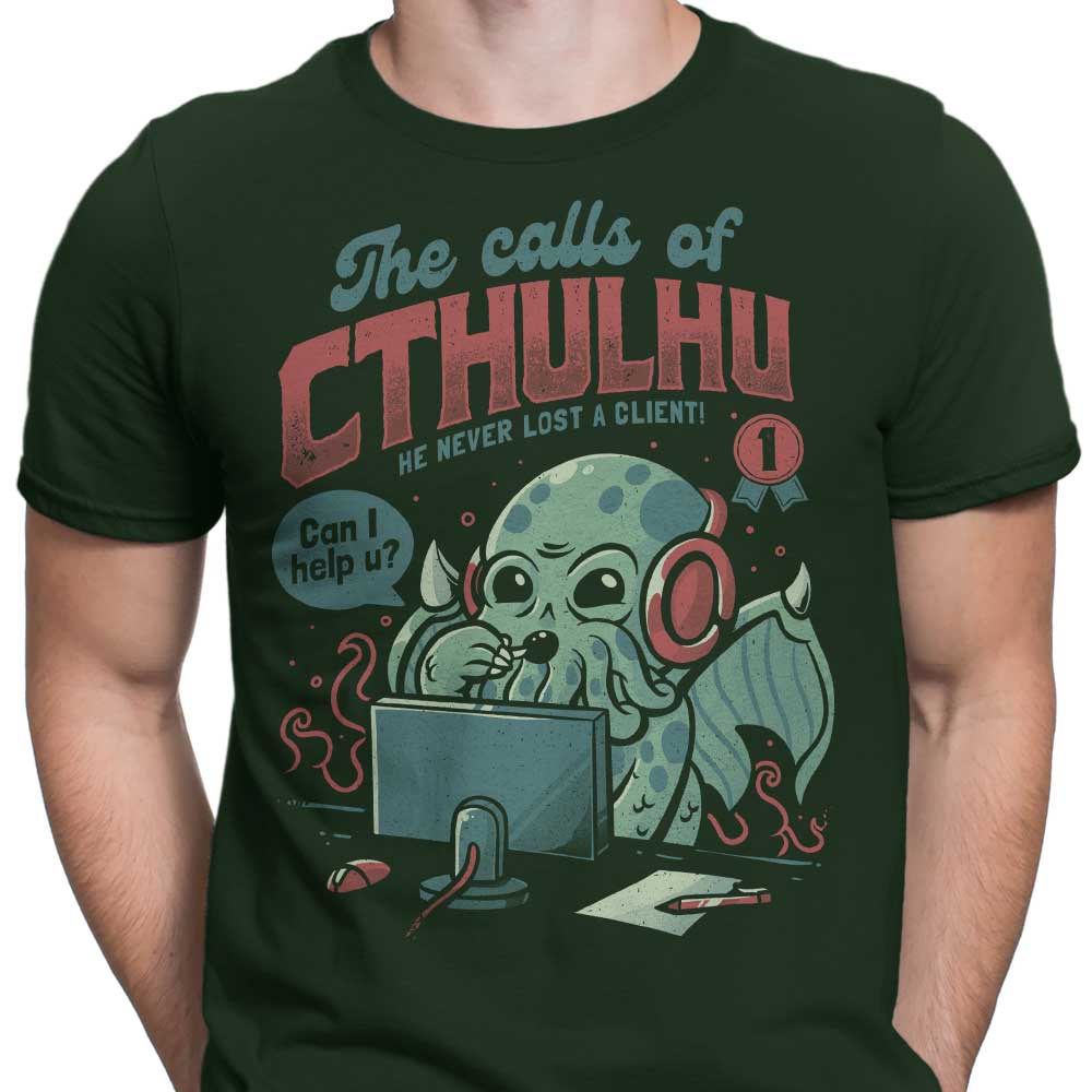 Cthulhu Calls - Stylish Men's Apparel Collection