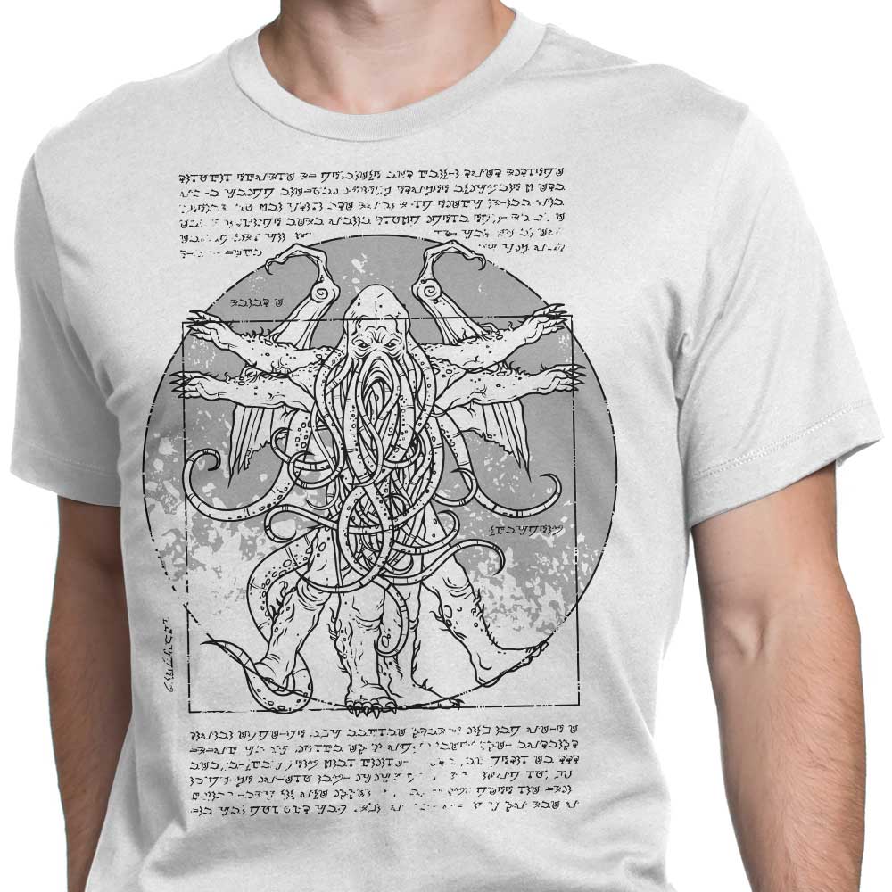 Lovecraftian-inspired Men's Apparel - T-Shirts in Various Sizes