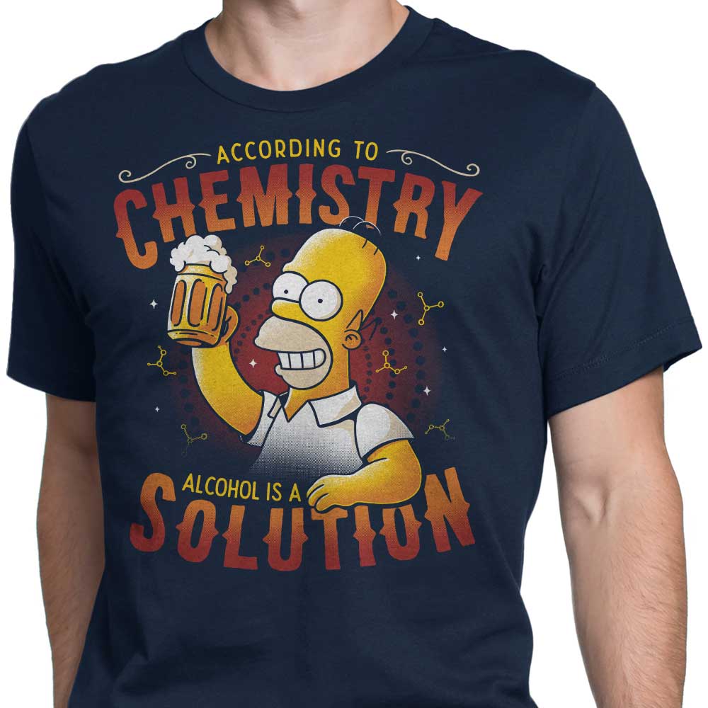 Men's Alcohol is a Solution Apparel - T-Shirts and Premium T-Shirts