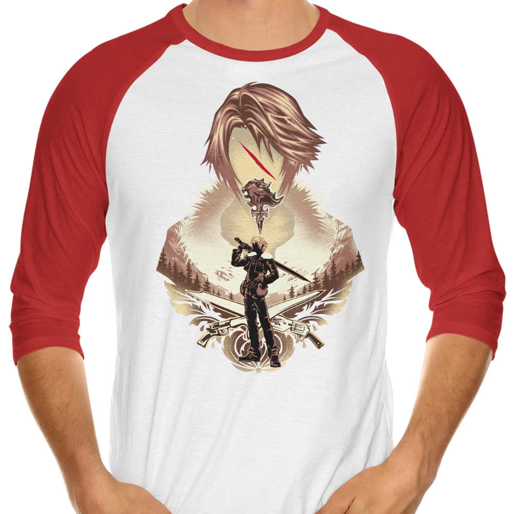 Hypertwenty's Balamb Elite Mercenary 3/4 Sleeve Stylish Raglan T-Shirt