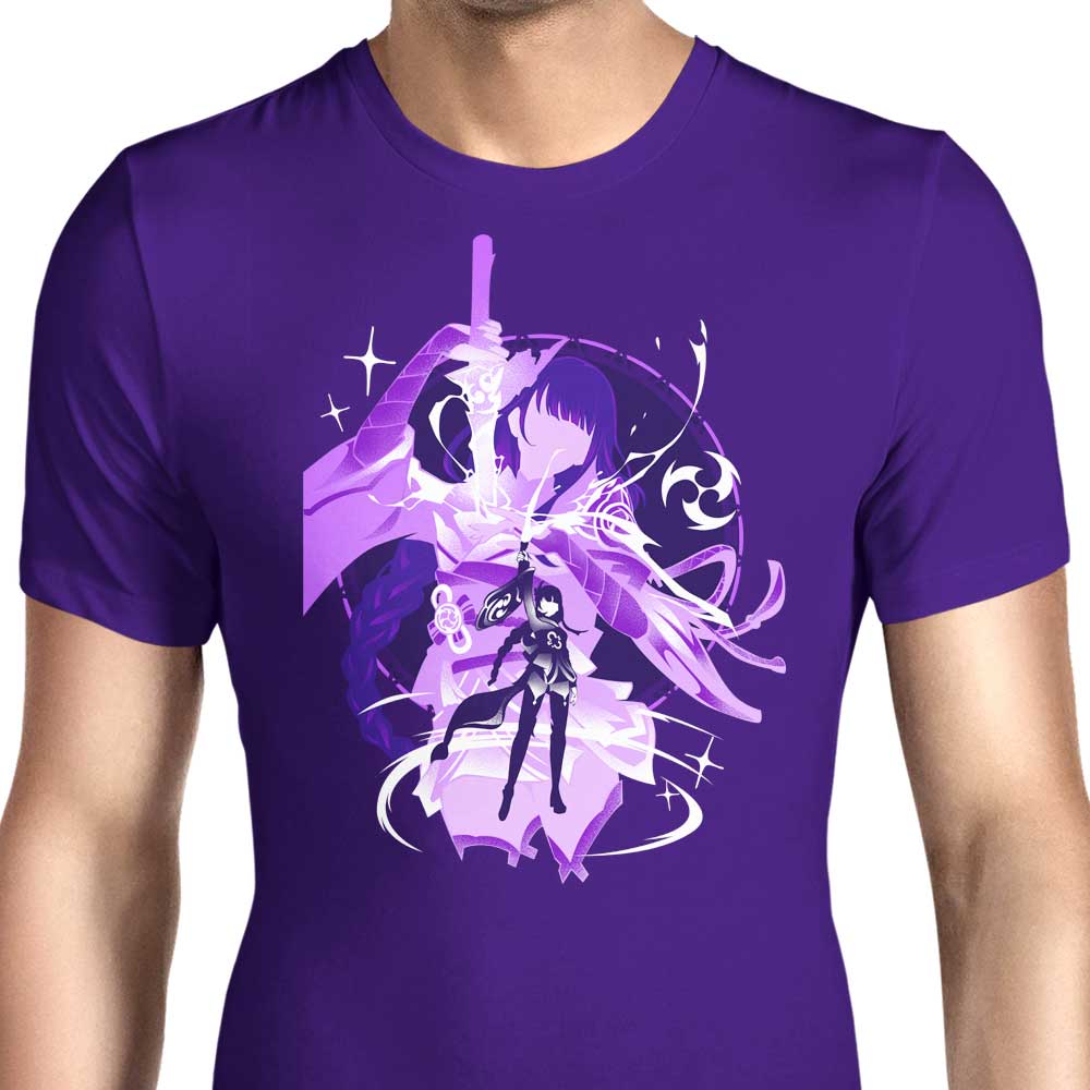 Electro Raiden Shogun-themed Men's Clothing Apparel