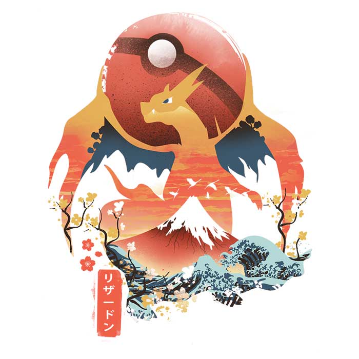 Ukiyo Fire Men's Fashionable Cotton Apparel