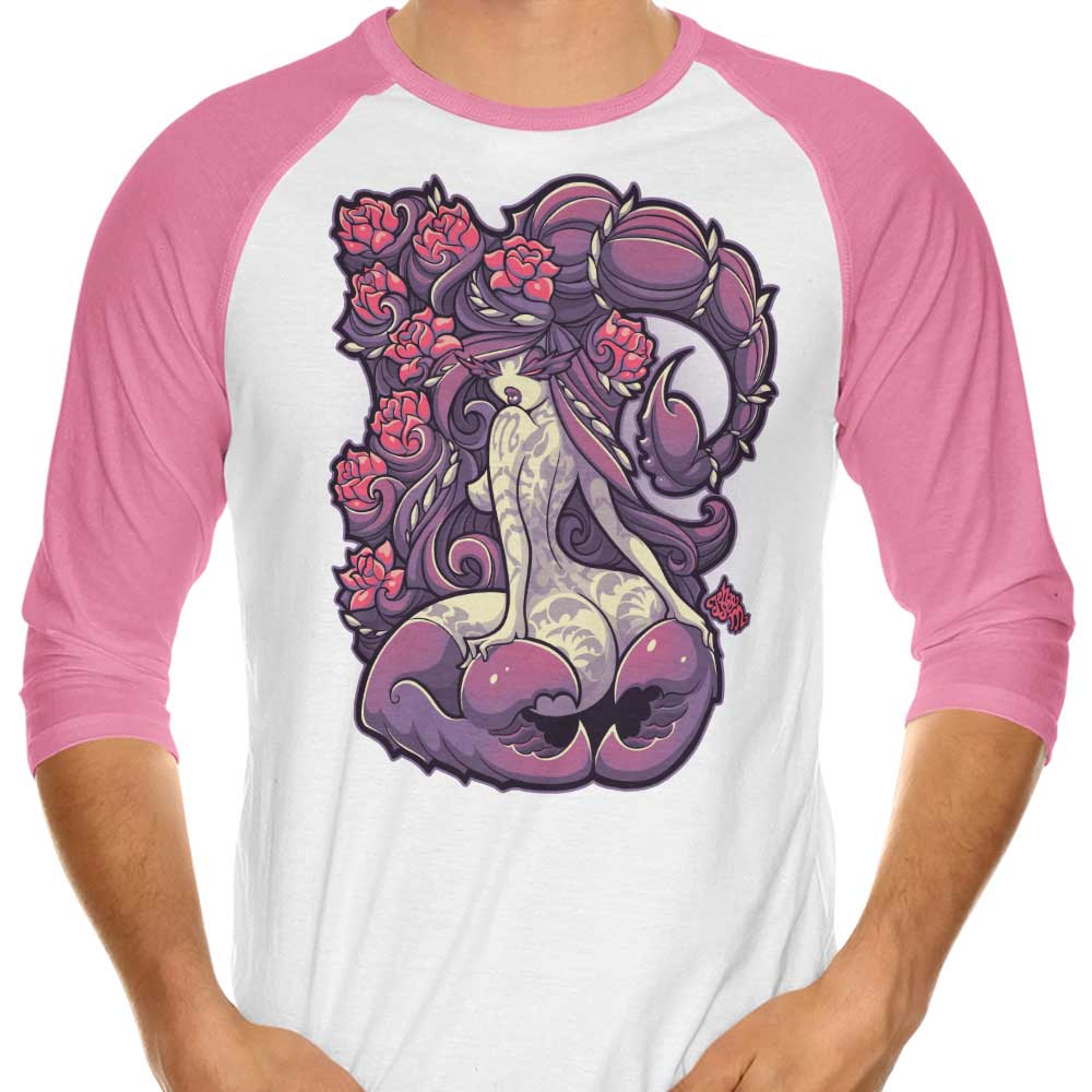 Scorpio Branded Three - Quarter Sleeve Raglan Style T - Shirt