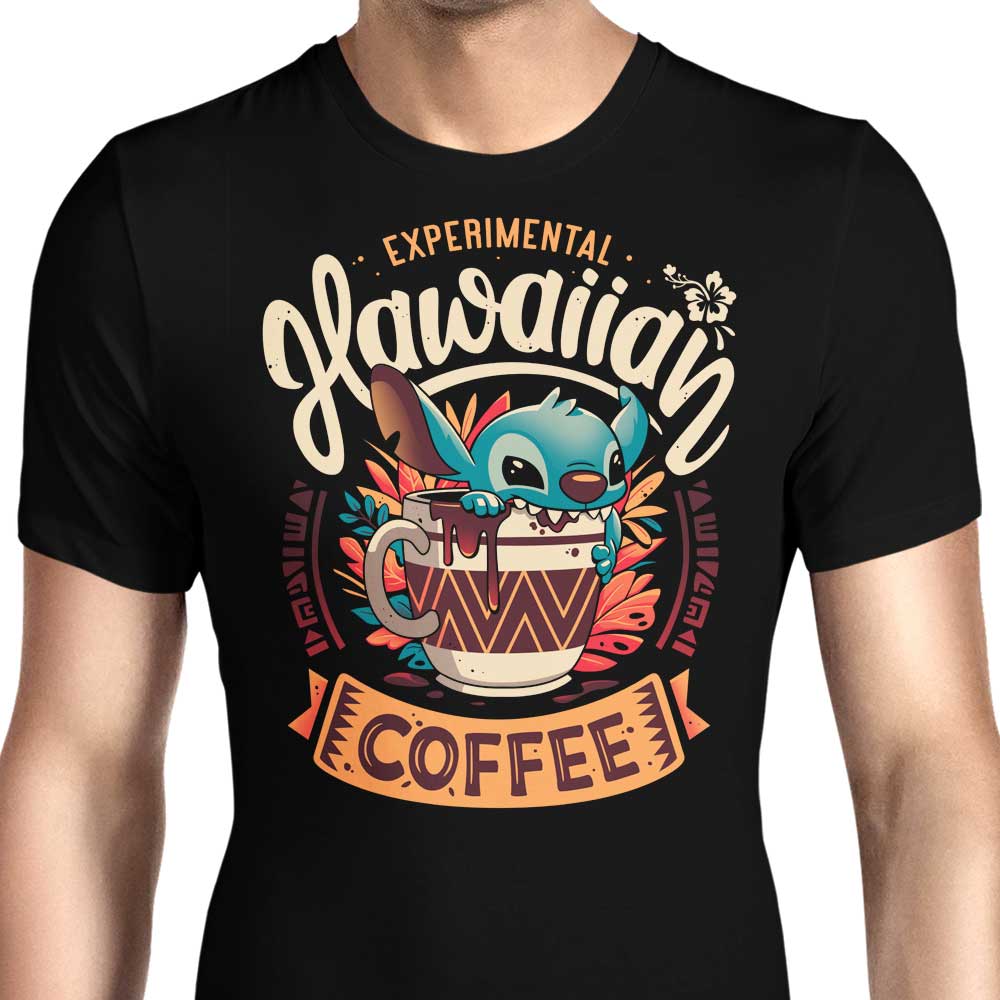 Unique Experimental Hawaiian Coffee Inspired Men's Clothing Apparel