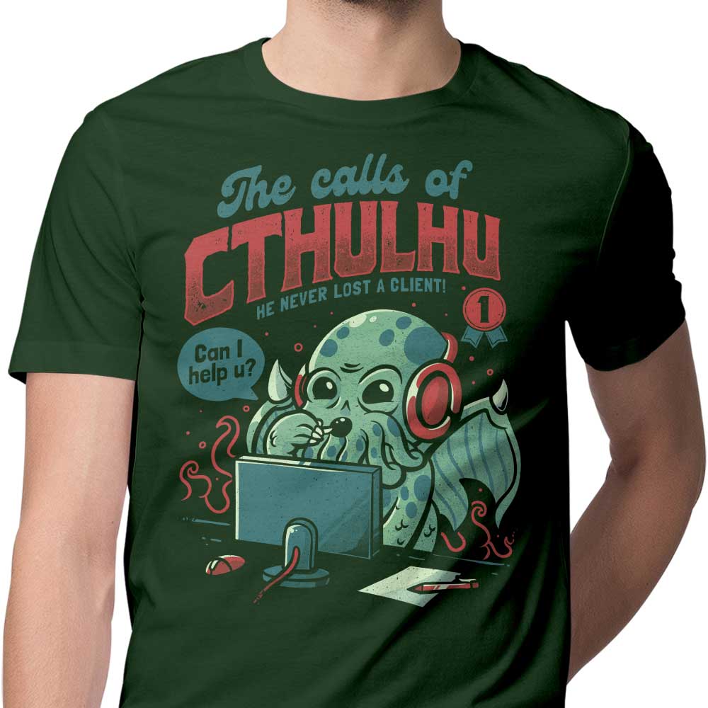 Cthulhu Calls - Stylish Men's Apparel Collection