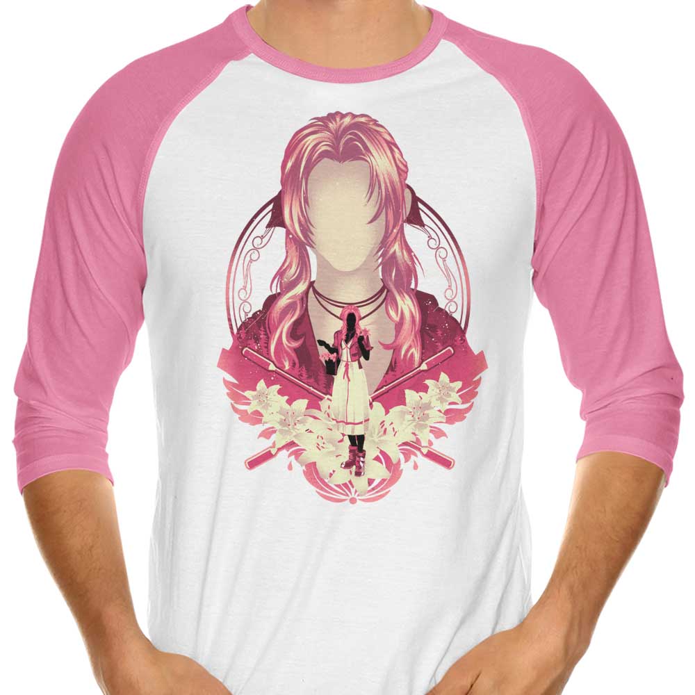 The Flower Peddler 3/4 Sleeve Raglan Style T-Shirt for Casual Wear