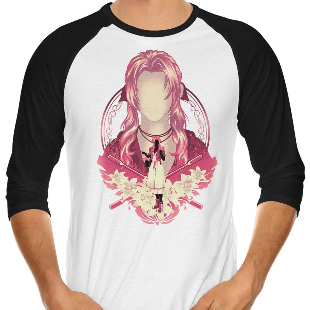 The Flower Peddler 3/4 Sleeve Raglan Style T-Shirt for Casual Wear