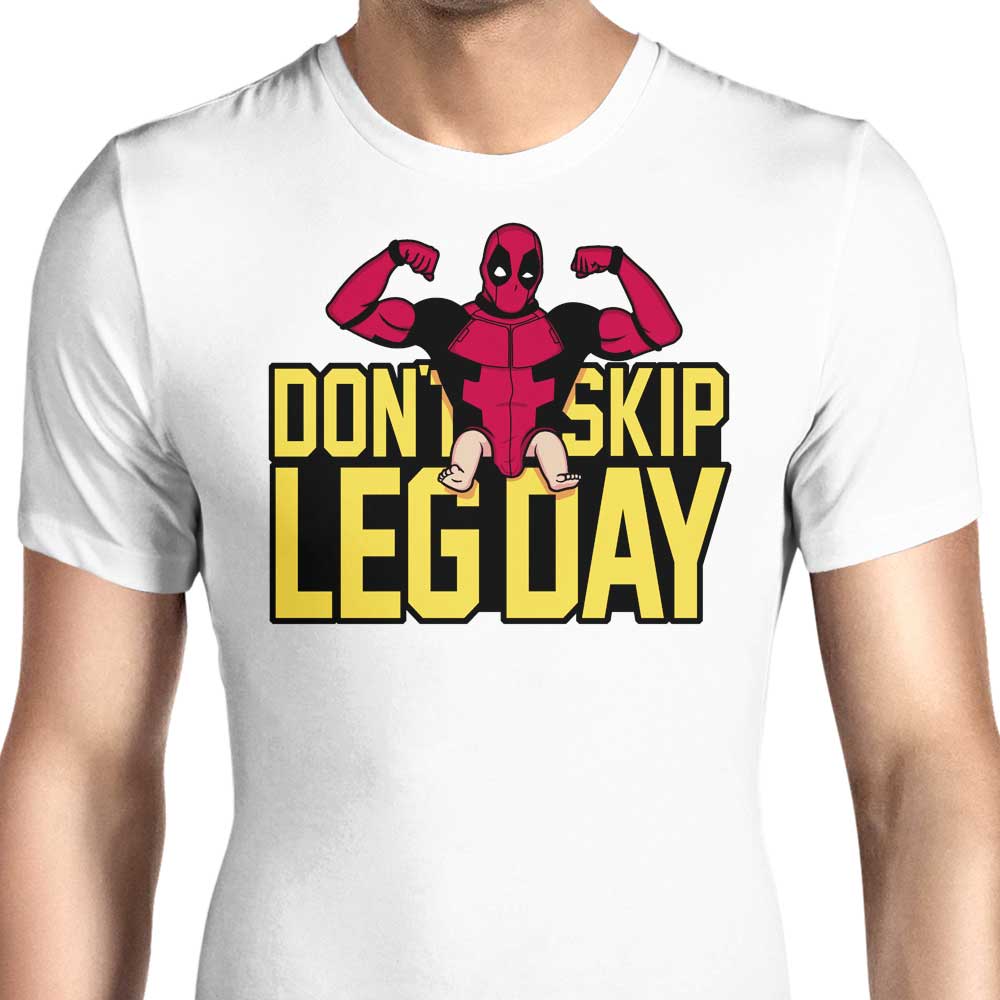 Don't Miss Leg Day Men's Clothing Collection - T-Shirts and Premium T-Shirts