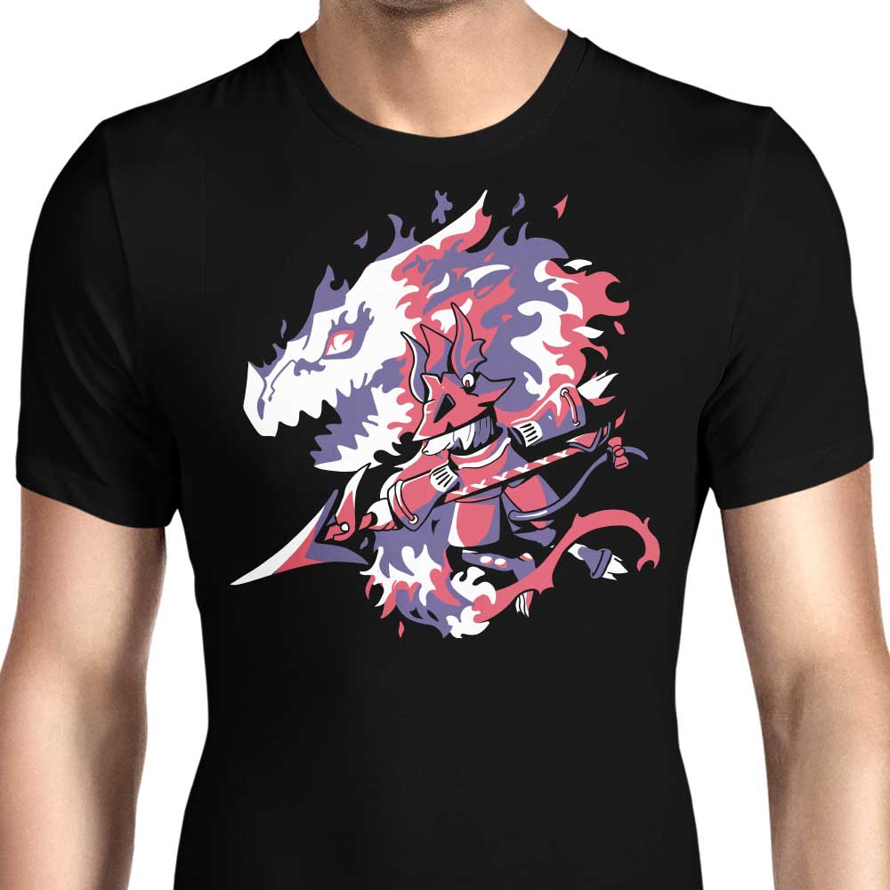 Sketchdemao Men's Dragon Knight T-Shirts in Various Sizes