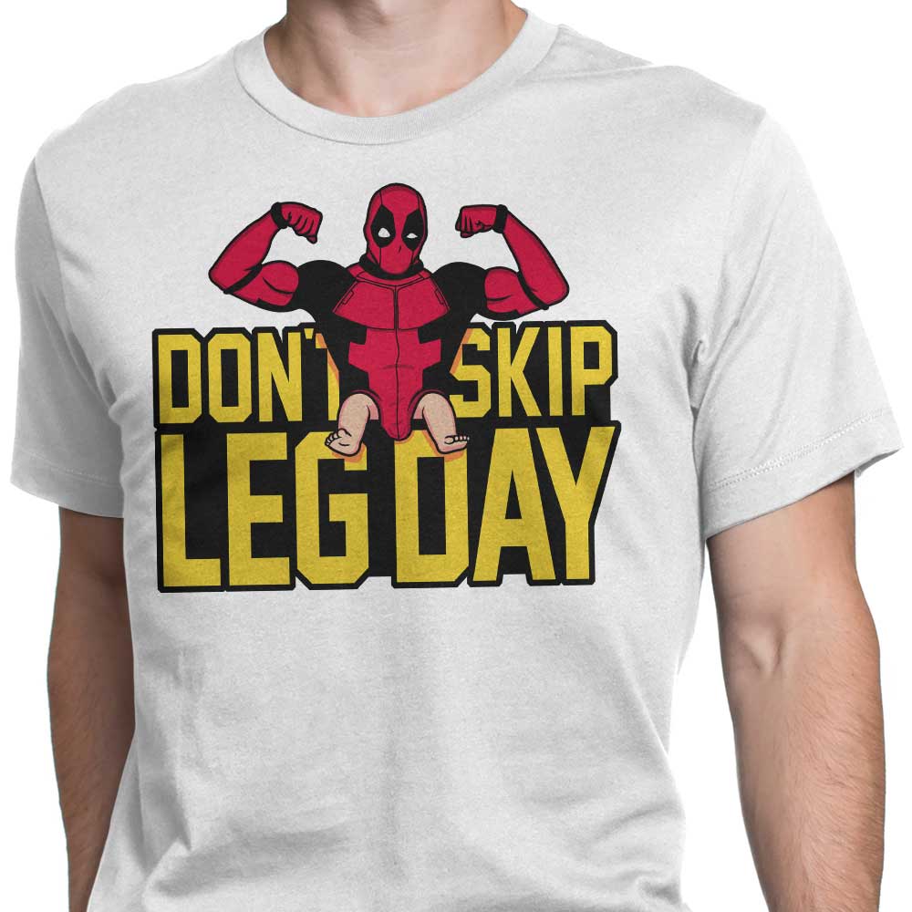 Don't Miss Leg Day Men's Clothing Collection - T-Shirts and Premium T-Shirts