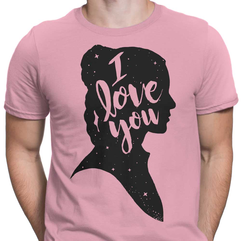 Men's 'I Love You' Apparel: T-Shirts in Various Sizes