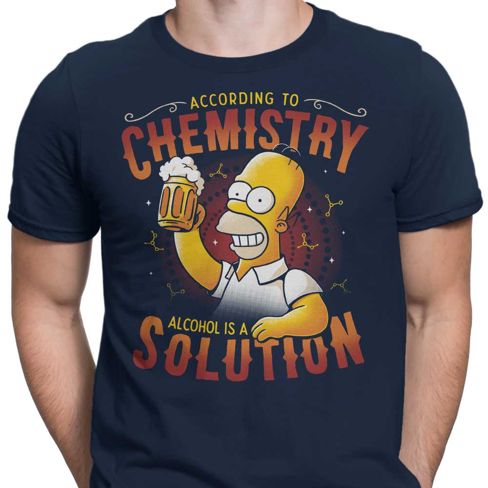 Men's Alcohol is a Solution Apparel - T-Shirts and Premium T-Shirts