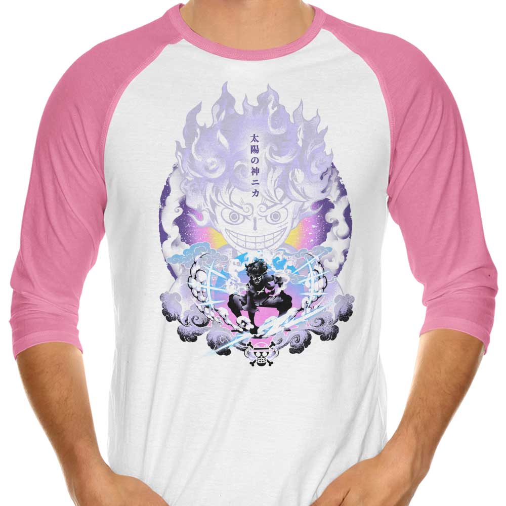 Hypertwenty's Stylish 3/4 Sleeve Awakened Fifth Raglan T-Shirt