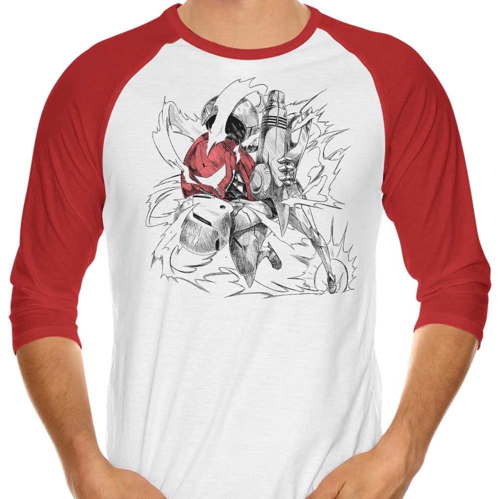 Stylish Dashing Hunter 3/4 Sleeve Raglan Men's T-Shirt for Fashion - Forward Hunters