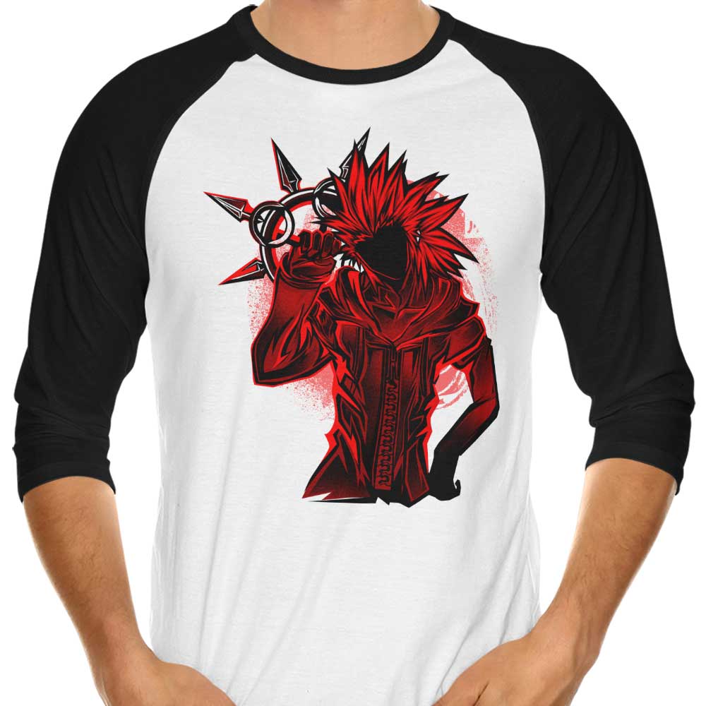 Hypertwenty Flurry Silhouette Three - Quarter Sleeve Raglan Style T - Shirt for Everyday Wear