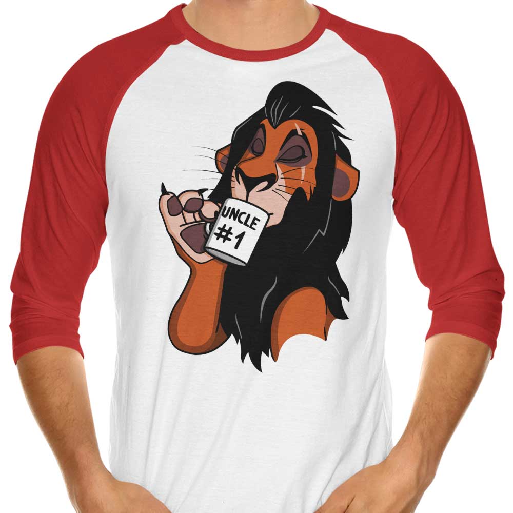 The World's Most Outstanding Uncle - 3/4 Sleeve Raglan Style T-Shirt