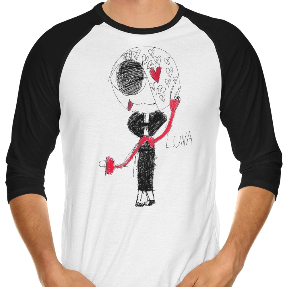 Luna Brand Three - Quarter Sleeve Raglan Style T - Shirt