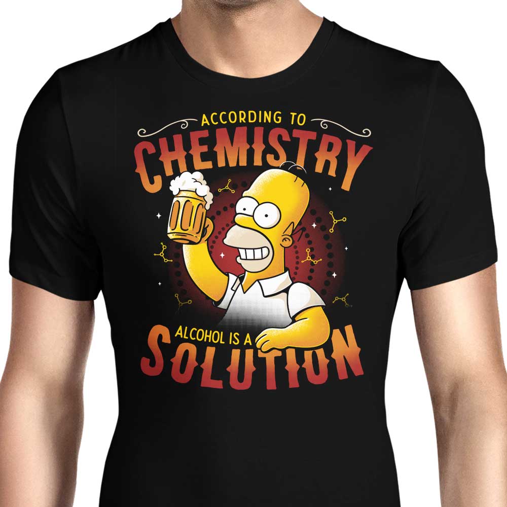 Men's Alcohol is a Solution Apparel - T-Shirts and Premium T-Shirts