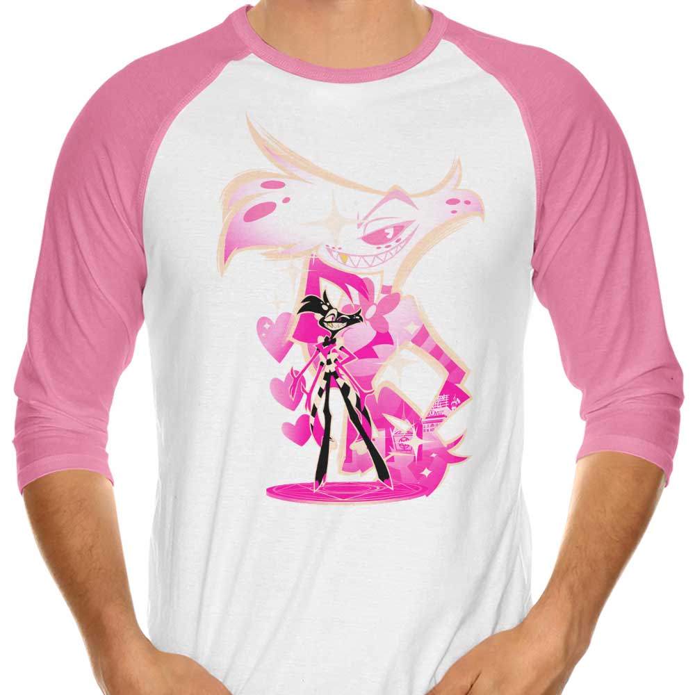Hypertwenty's 3/4 Sleeve Raglan Serial Prankster T-Shirt
