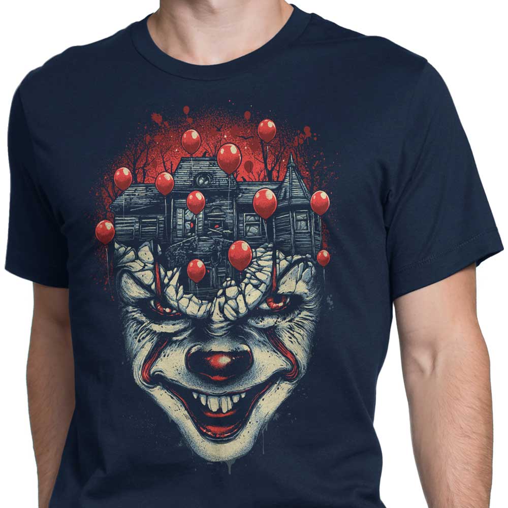 Stylish Red Balloons Men's Apparel - T-Shirts in Various Sizes