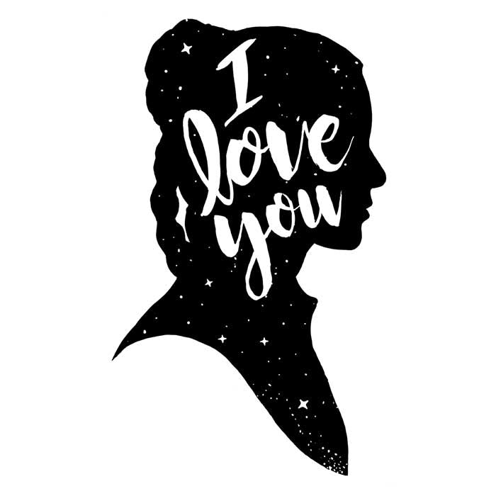 Men's 'I Love You' Apparel: T-Shirts in Various Sizes
