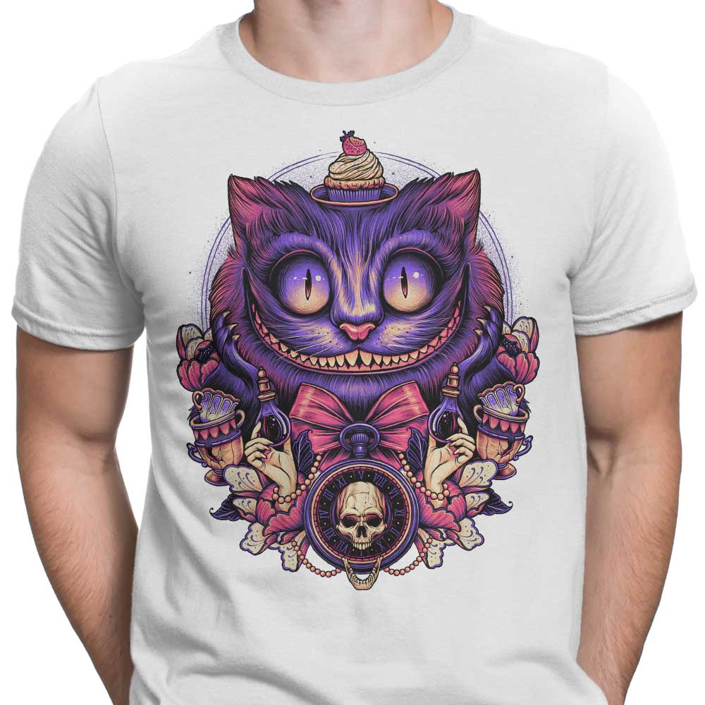 Glitchygorilla's Mysterious Smile - Stylish Men's Cotton Apparel