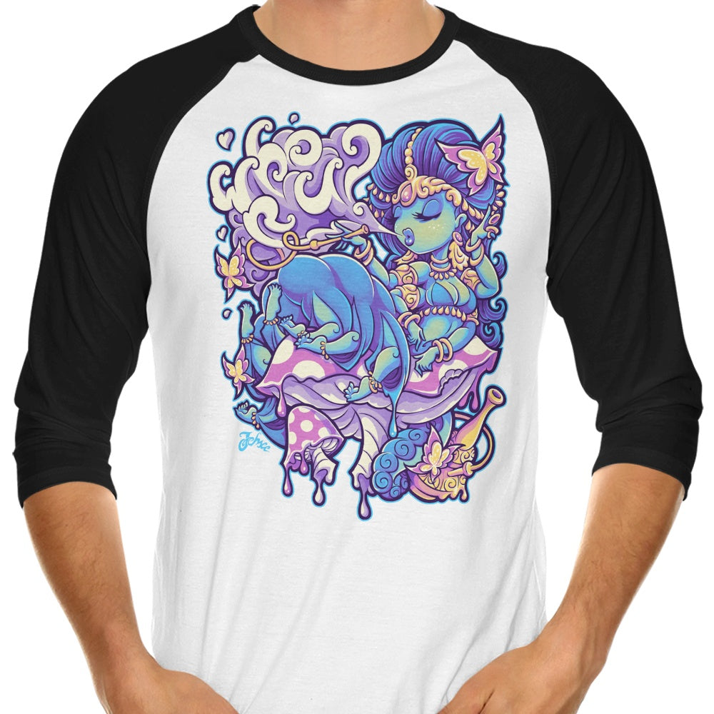 Jehsee's 'Who Are You' 3/4 Sleeve Raglan Stylish T-Shirt