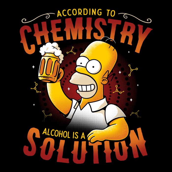 Men's Alcohol is a Solution Apparel - T-Shirts and Premium T-Shirts