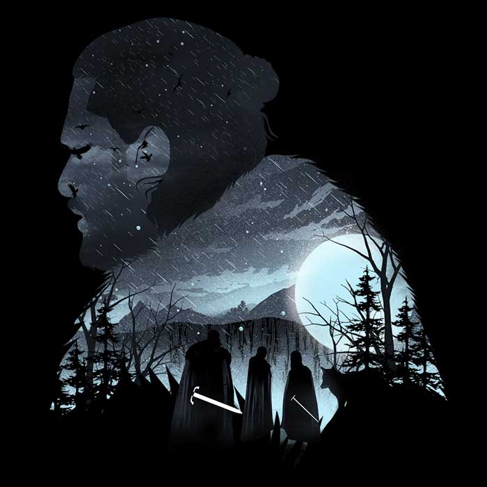 White Wolf Brand Men's Clothing - T-Shirts and Premium T-Shirts