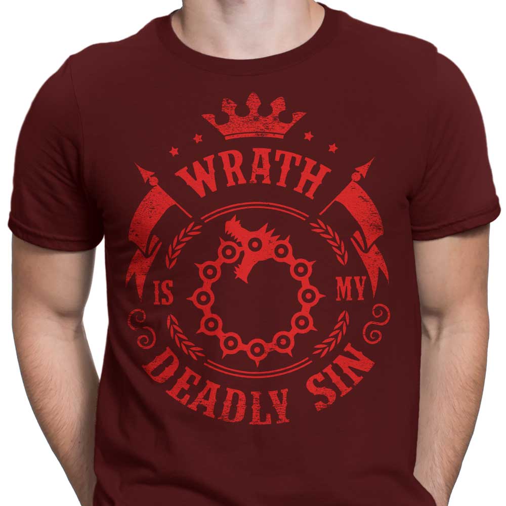 Typhoonic Art's 'Wrath is My Sin' - Stylish Men's T-Shirts
