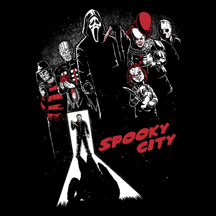 Spooky City Men's Fashion Apparel Collection