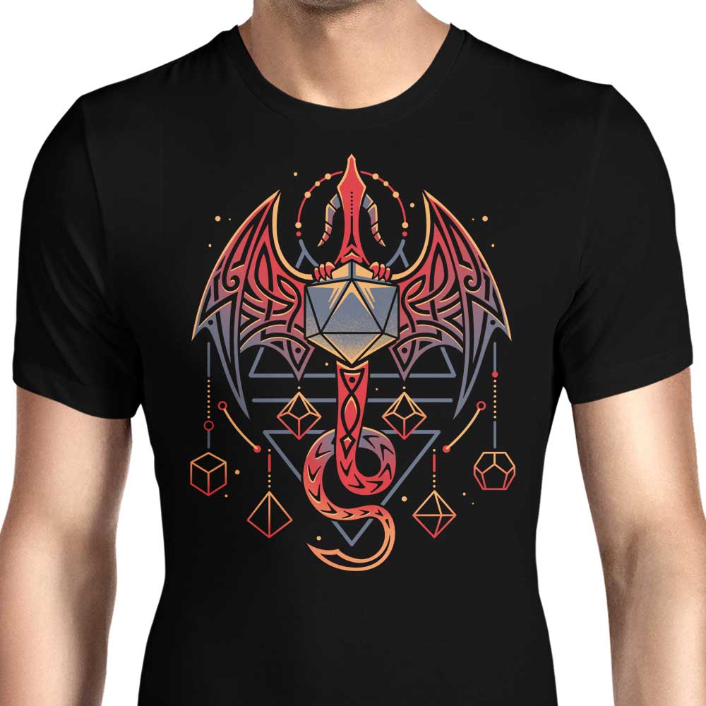 Celtic Dragon Dice-themed Men's Clothing Apparel