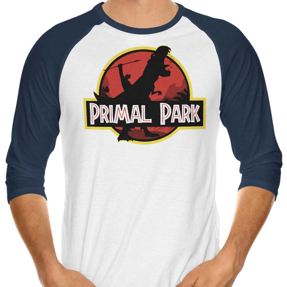 Getsousa's Primal Park Stylish 3/4 Sleeve Raglan T-Shirt