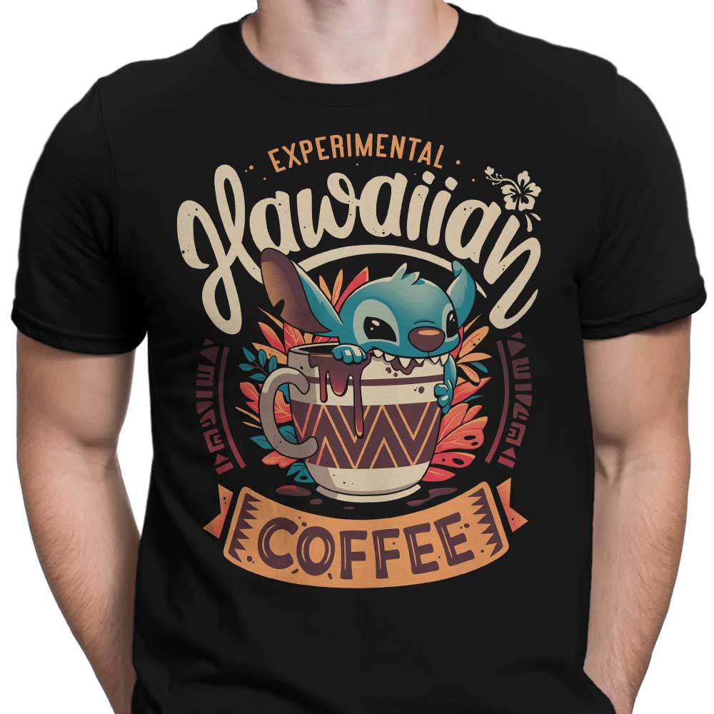 Unique Experimental Hawaiian Coffee Inspired Men's Clothing Apparel
