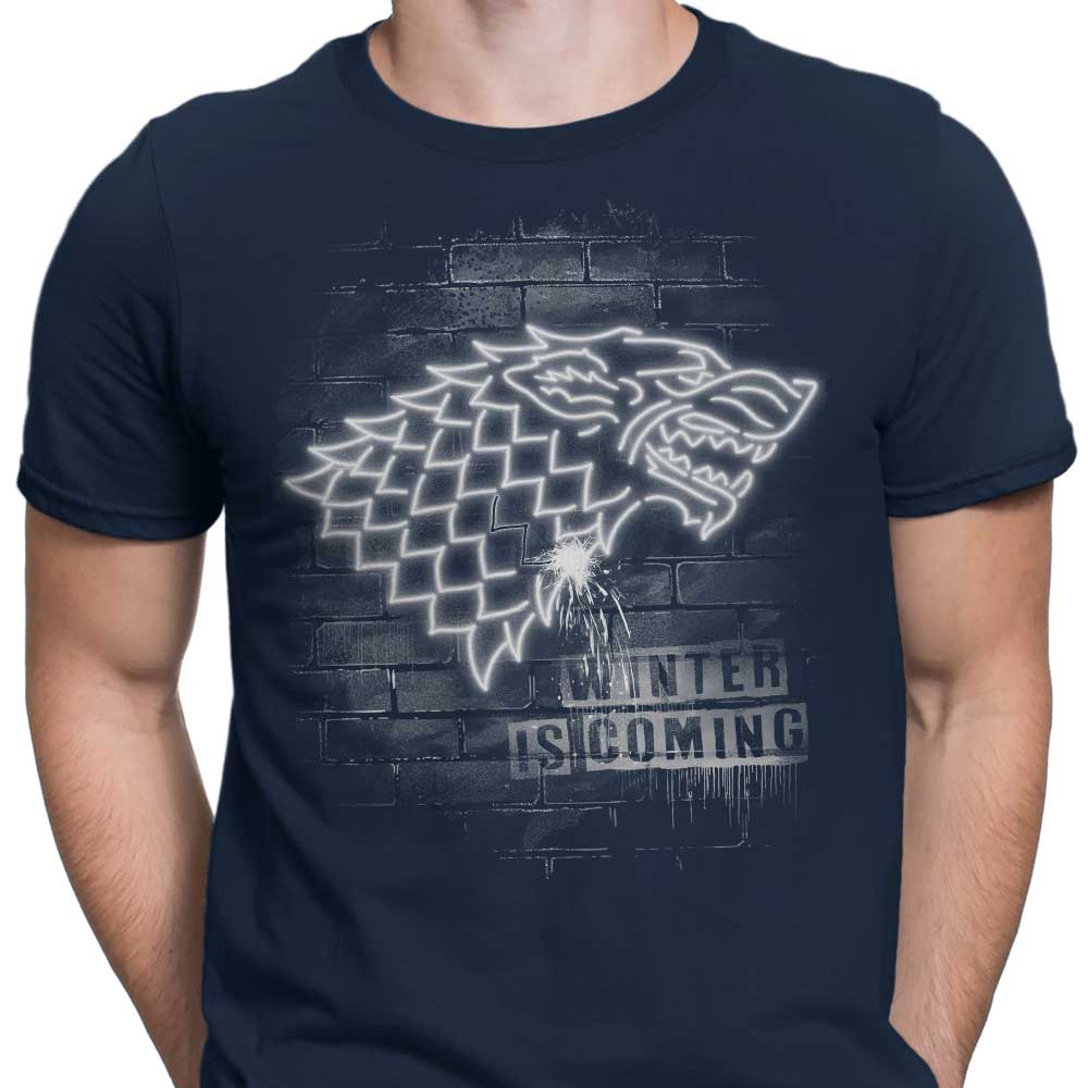 Stylish Neon Wolf Men's Clothing Apparel