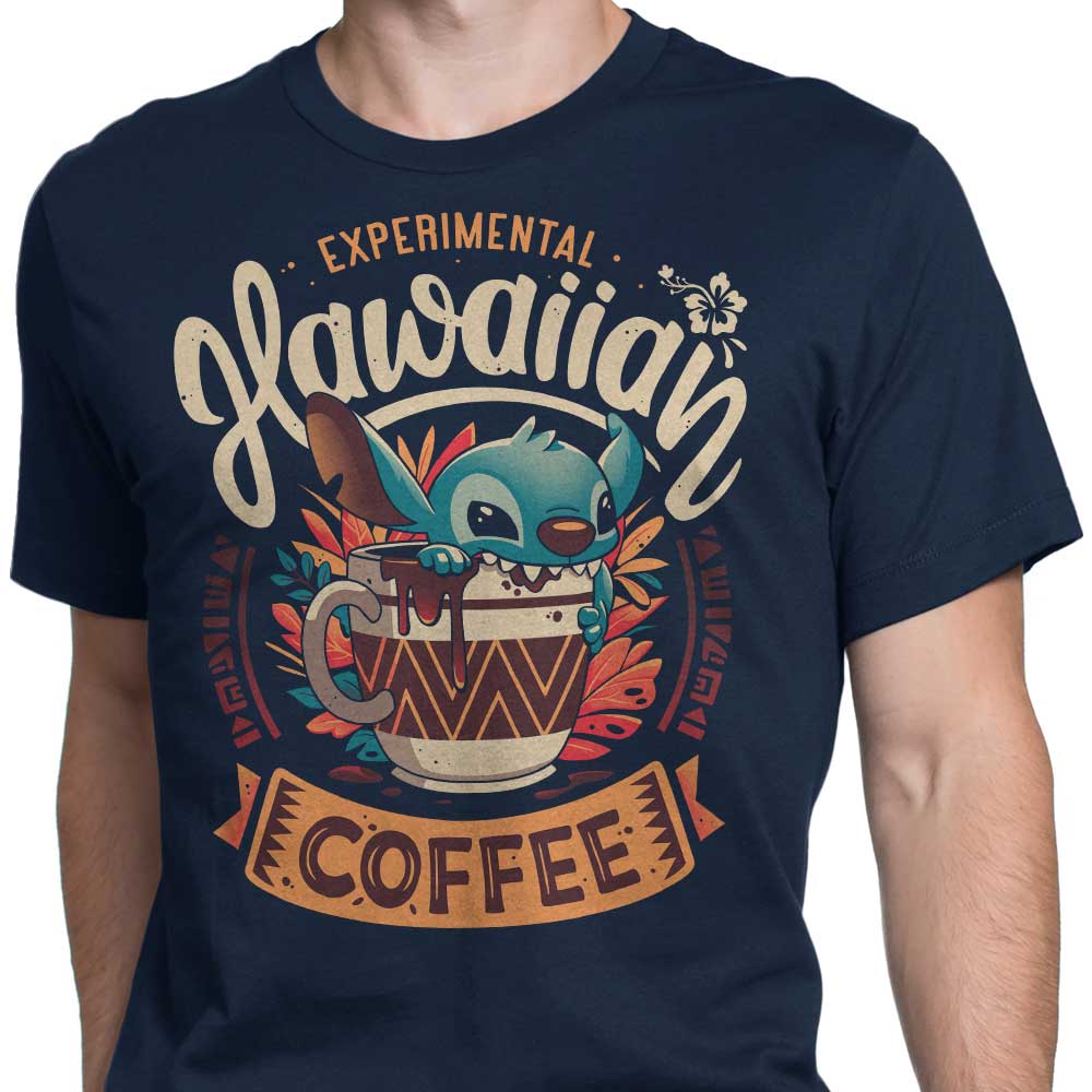 Unique Experimental Hawaiian Coffee Inspired Men's Clothing Apparel