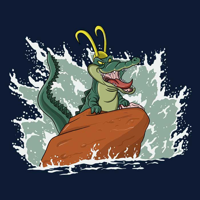 Men's Apparel - The Little Alligator Branded Shirts