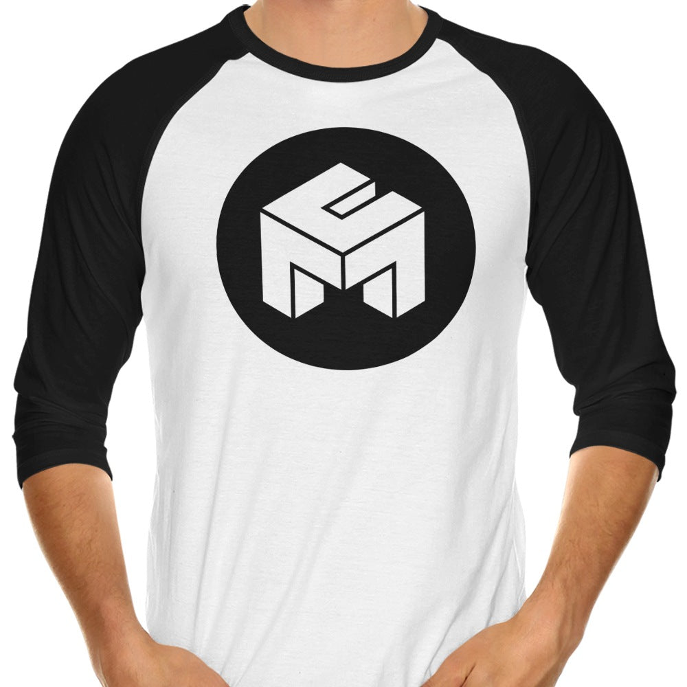 MissClick Alternative Logo 3/4 Sleeve Raglan Style T-Shirt for Fashionable Wear