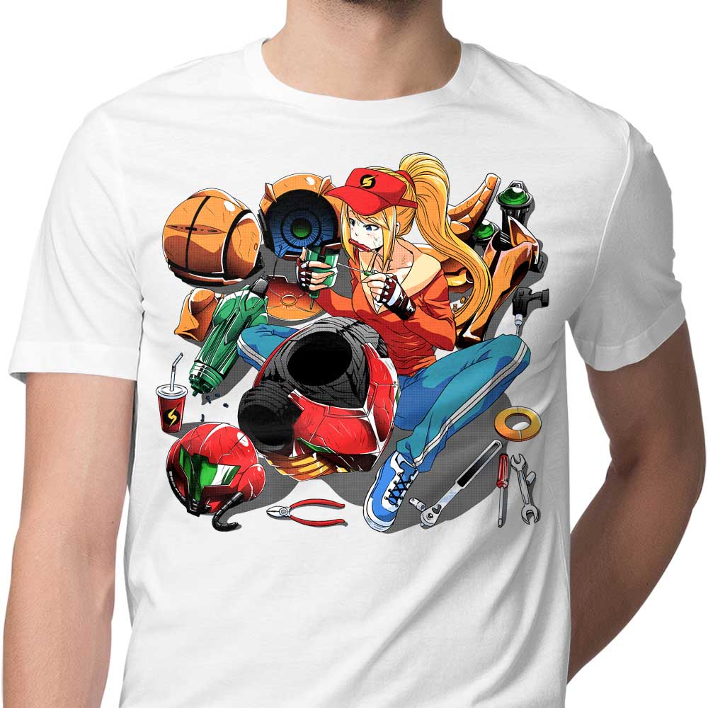 Men's Samus Repairing Apparel Collection by Coinbox Tees