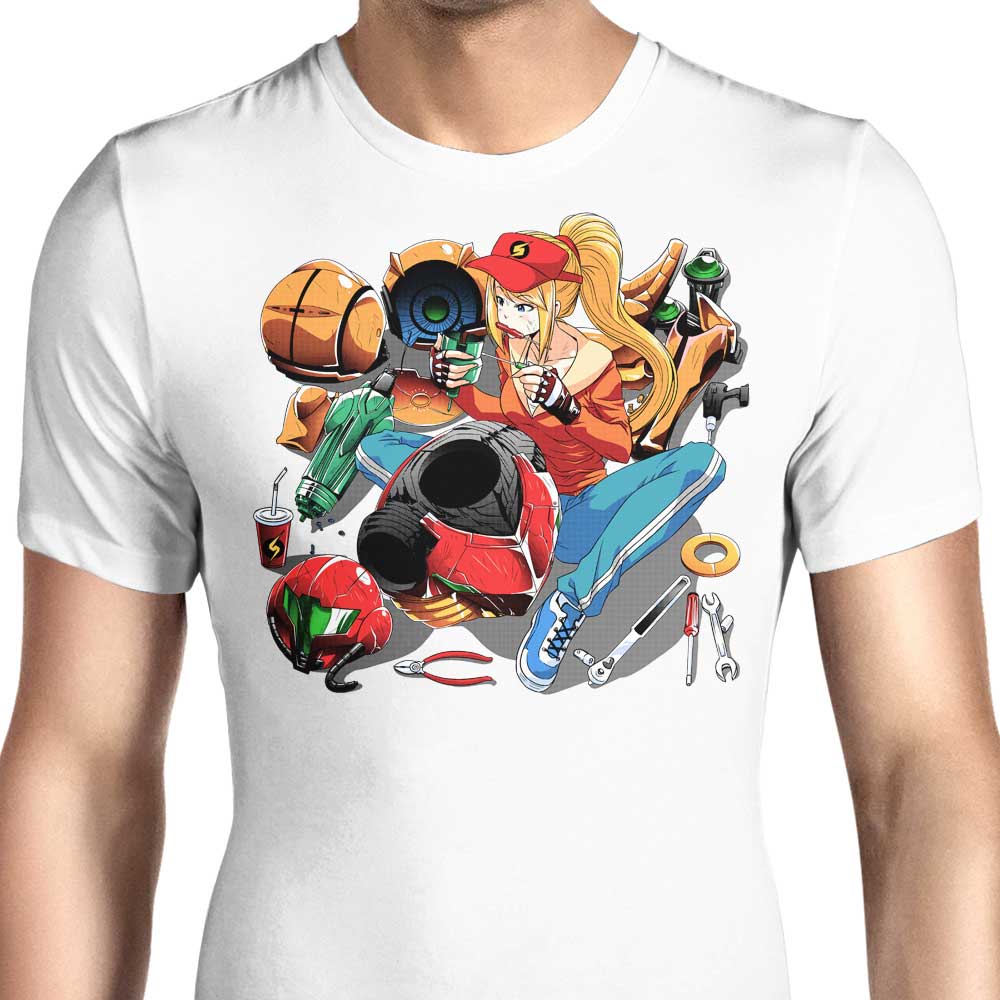 Men's Samus Repairing Apparel Collection by Coinbox Tees