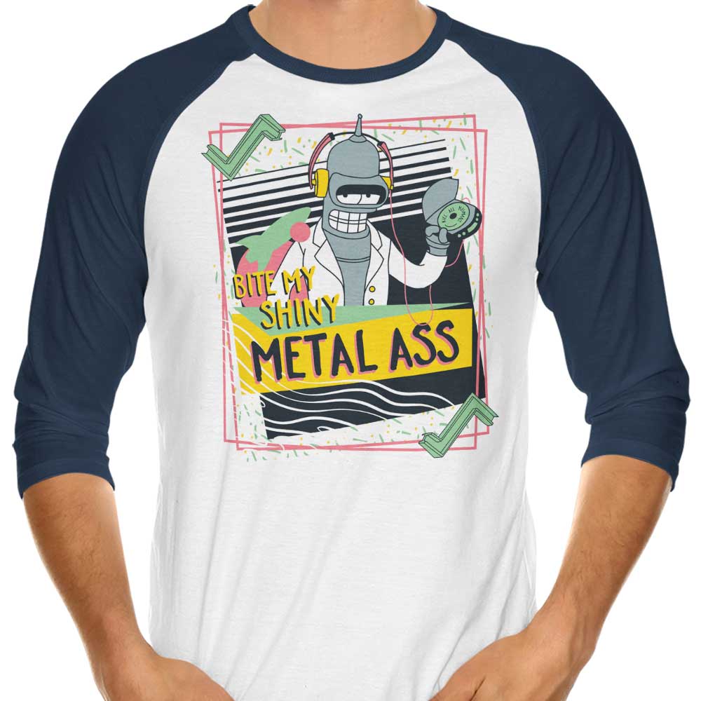 Mitch Ludwig's Bite Mine Three - Quarter Sleeve Raglan Style T - Shirt