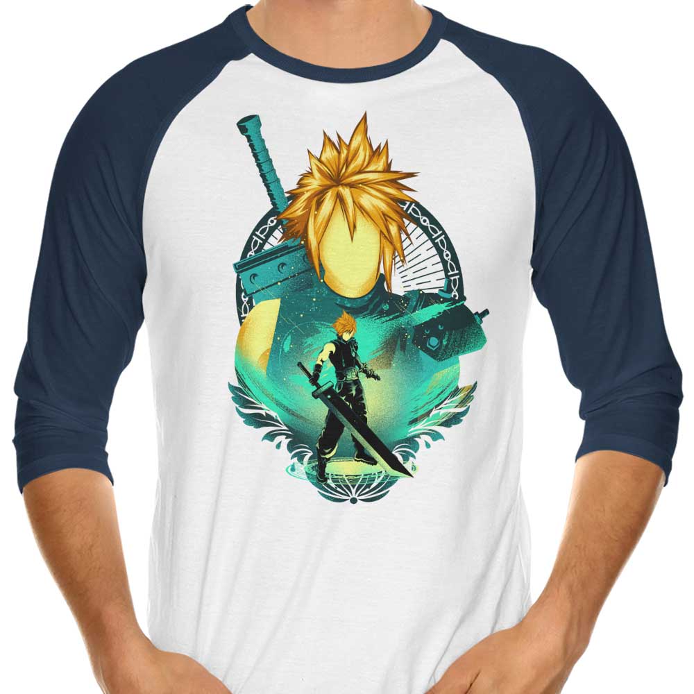 Hypertwenty's Midgar Mercenary 3/4 Sleeve Raglan Stylish T-Shirt