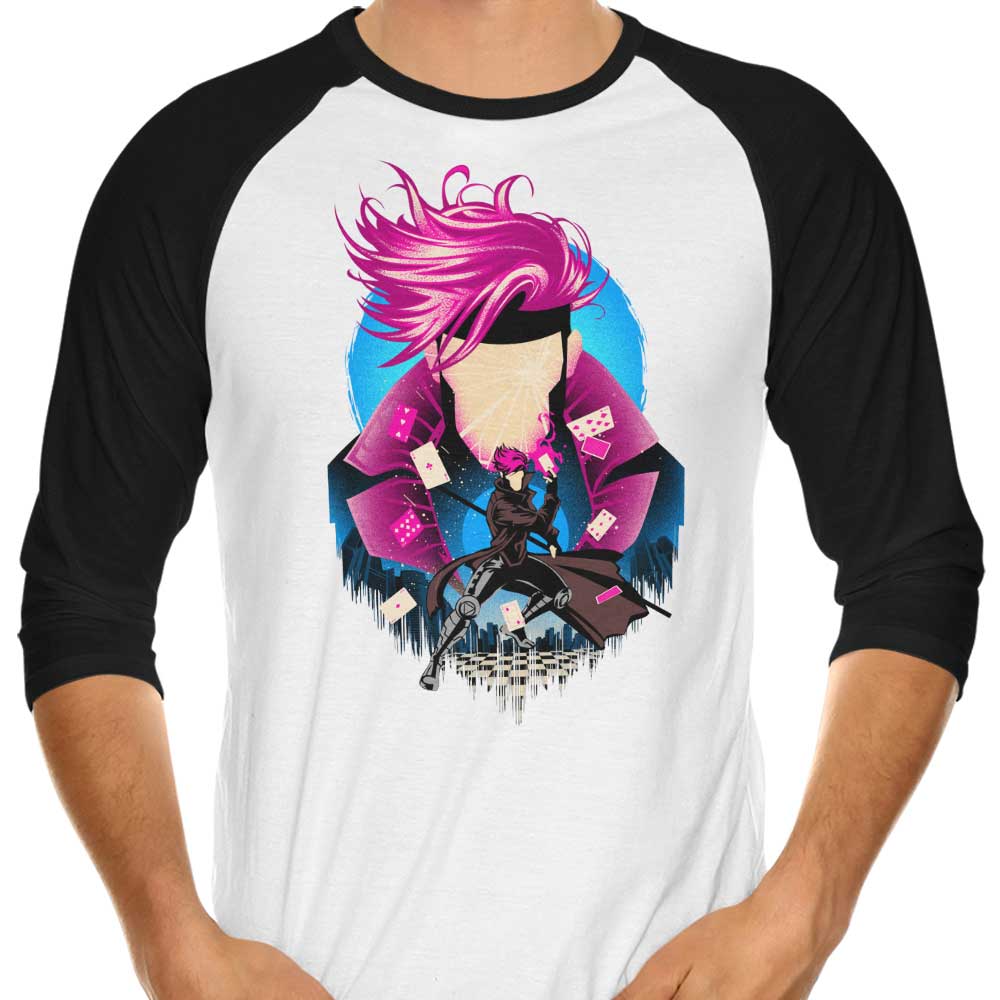 Hypertwenty Charged Cajun Three - Quarter Sleeve Raglan Style T - Shirt for a Fashionable Look