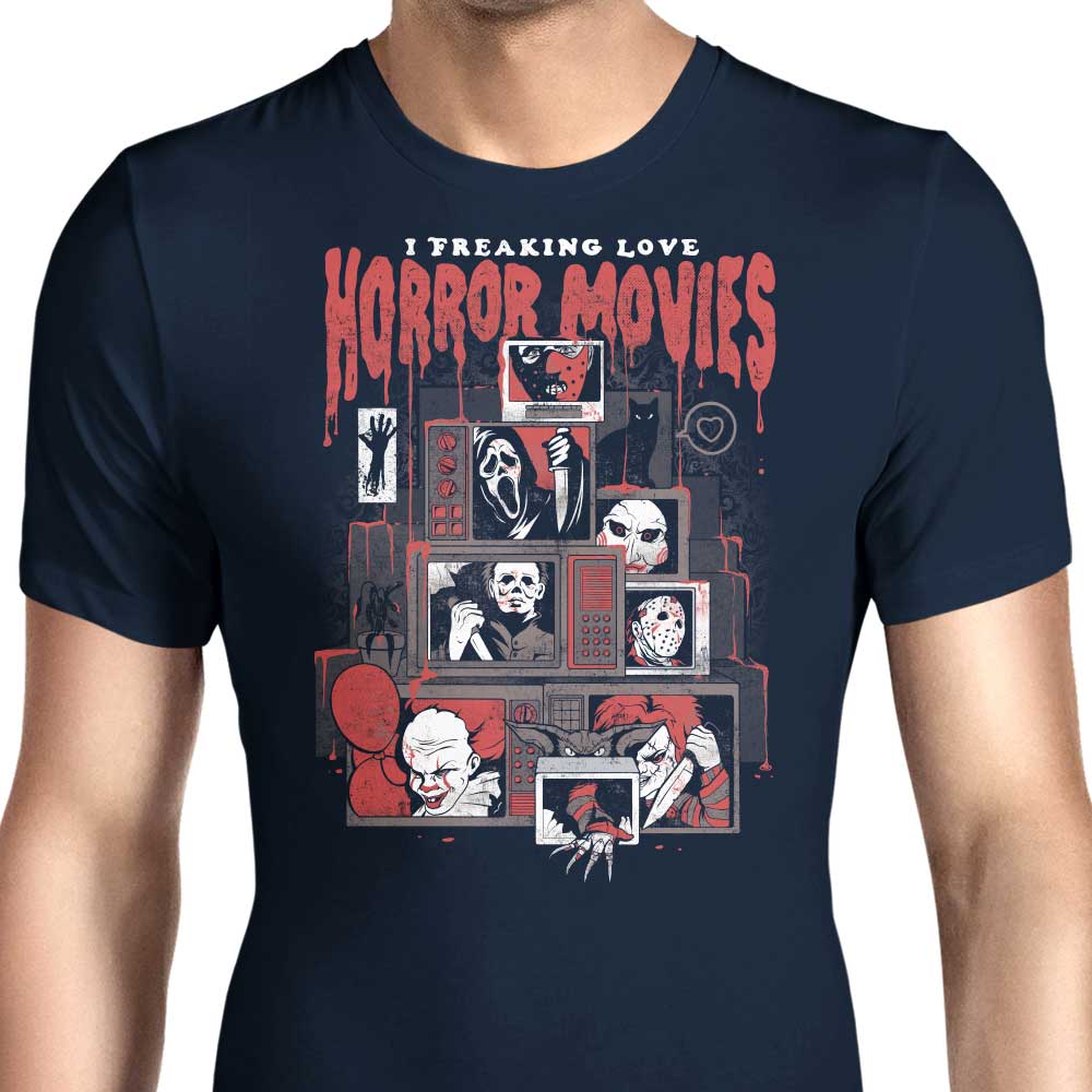 Men's Horror Love-themed Apparel - T-Shirts and Premium T-Shirts