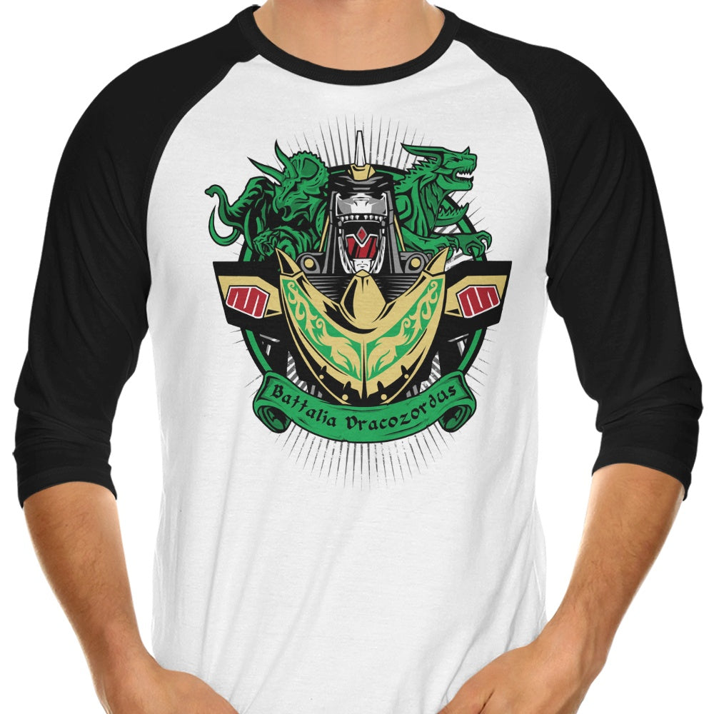 Prime Premne Design's Battalia Dracozordus 3/4 Sleeve Raglan Cool T-Shirt