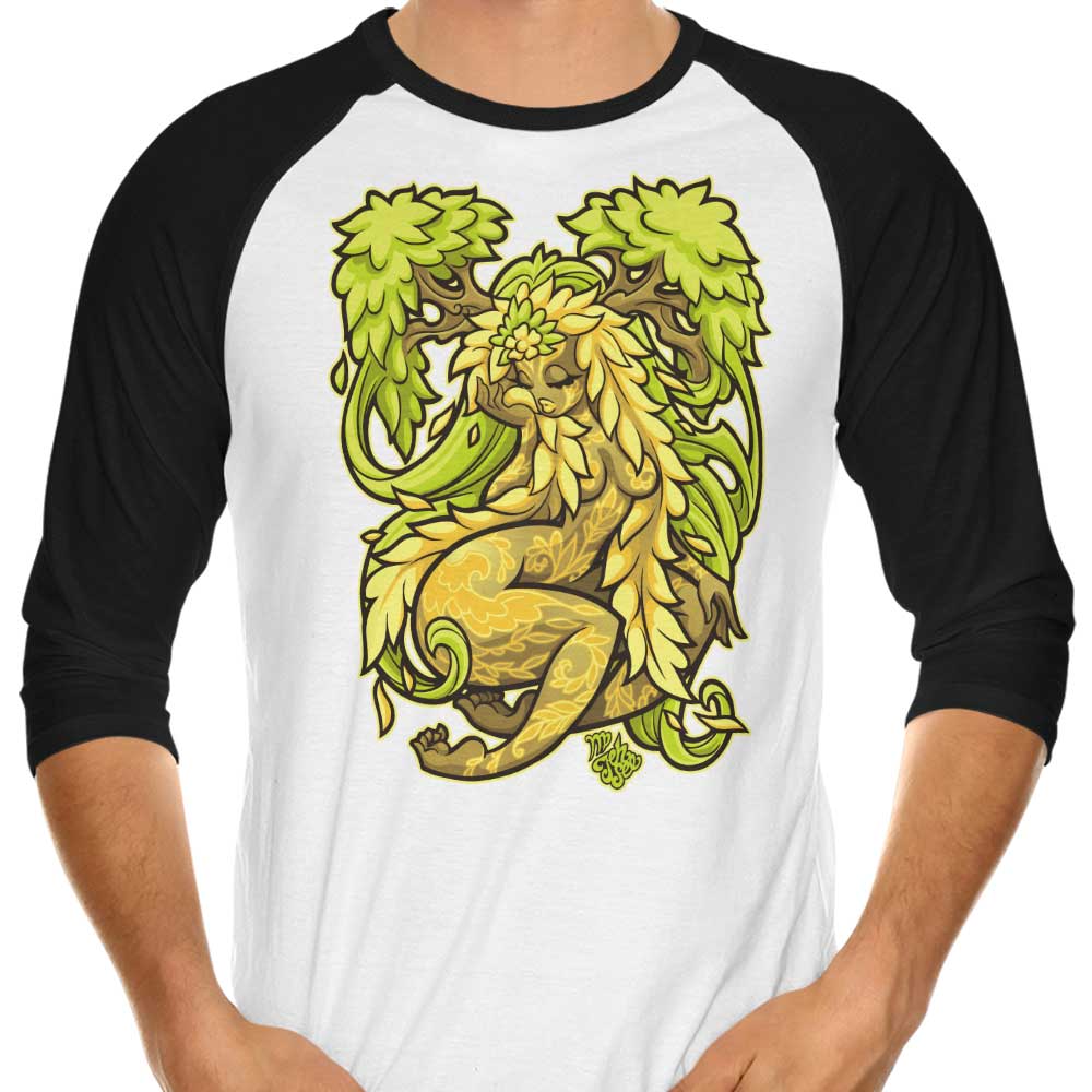 Jehsee's Virgo 3/4 Sleeve Raglan Style T-Shirt for Everyday Wear